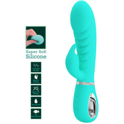 Pretty Love Vibro Rabbit Prescott 12 x 3.9cm Turquoise